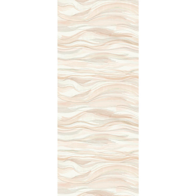 Antonina Vella Currents Mural Beige Wallpaper