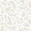 Brewster Home Fashions Cream Bold Arrangements Peel & Stick Wallpaper