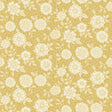 A-Street Prints Lizette Mustard Charming Floral Wallpaper
