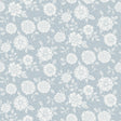 A-Street Prints Lizette Light Blue Charming Floral Wallpaper