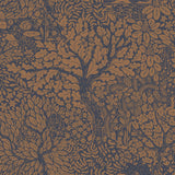 A-Street Prints Olle Orange Forest Sanctuary Wallpaper