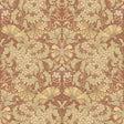 A-Street Prints Ojvind Rust Floral Ogee Wallpaper