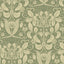 A-Street Prints Berit Green Floral Crest Wallpaper