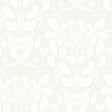 A-Street Prints Berit Bone Floral Crest Wallpaper