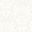 A-Street Prints Berit Bone Floral Crest Wallpaper