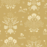 A-Street Prints Elda Gold Delicate Daises Wallpaper