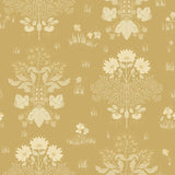 A-Street Prints Elda Delicate Daises Gold Wallpaper