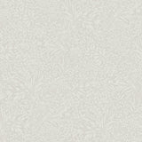 A-Street Prints Kristina Light Grey Botanical Soft Grey Wallpaper