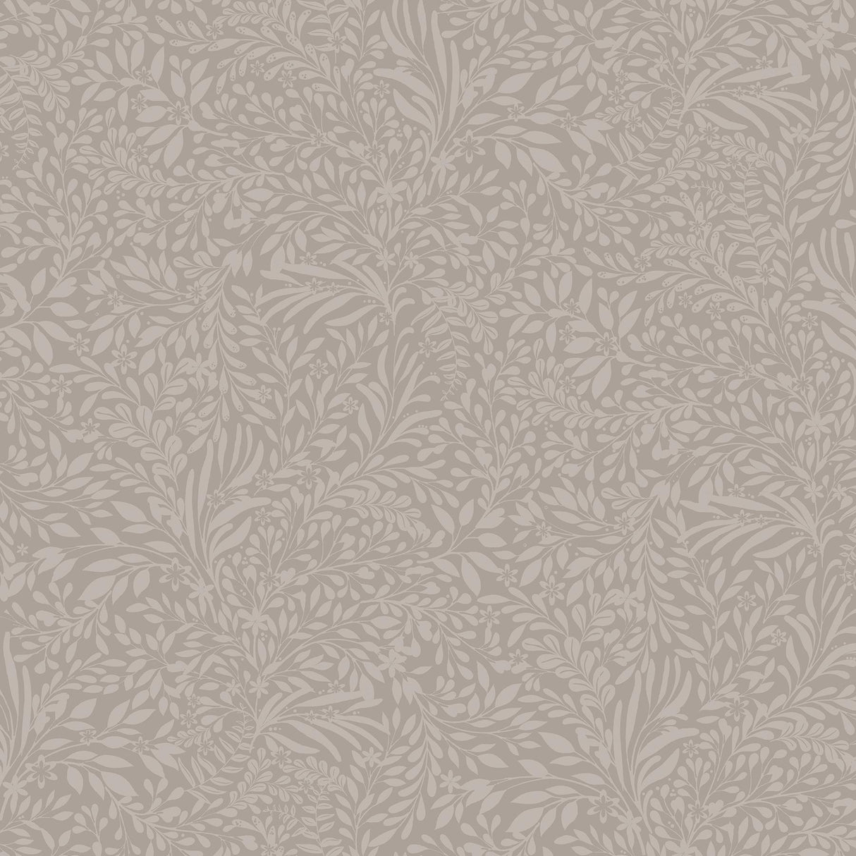 A-Street Prints Kristina Grey Botanical Taupe Wallpaper