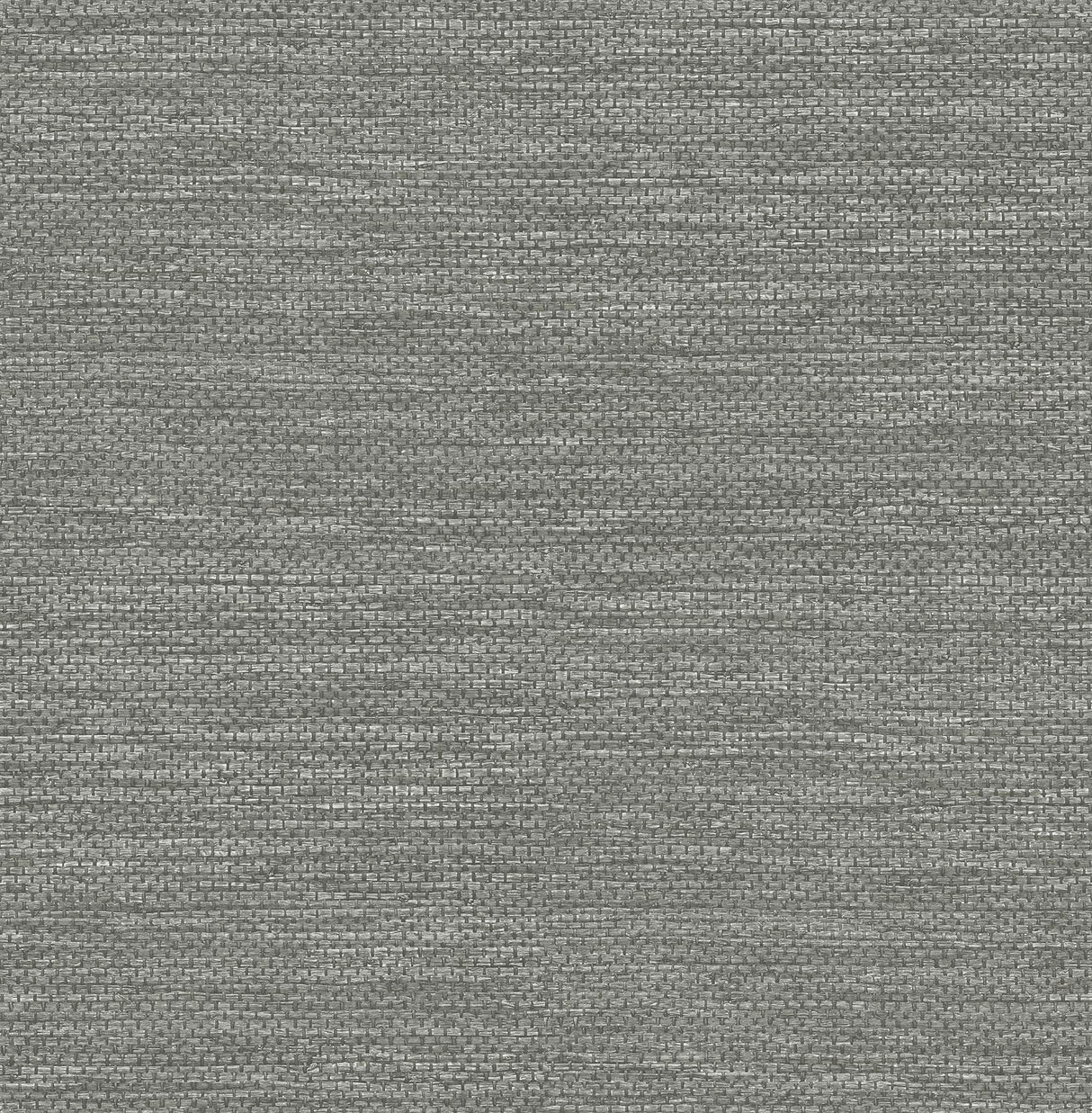 A-Street Prints Malin Grey Faux Grasscloth Wallpaper