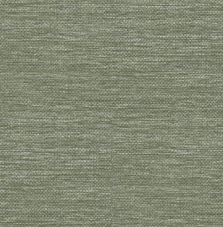 A-Street Prints Malin Moss Faux Grasscloth Wallpaper