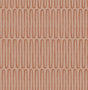 A-Street Prints Lars Coral Retro Wave Wallpaper