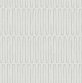 A-Street Prints Lars Light Grey Retro Wave Wallpaper