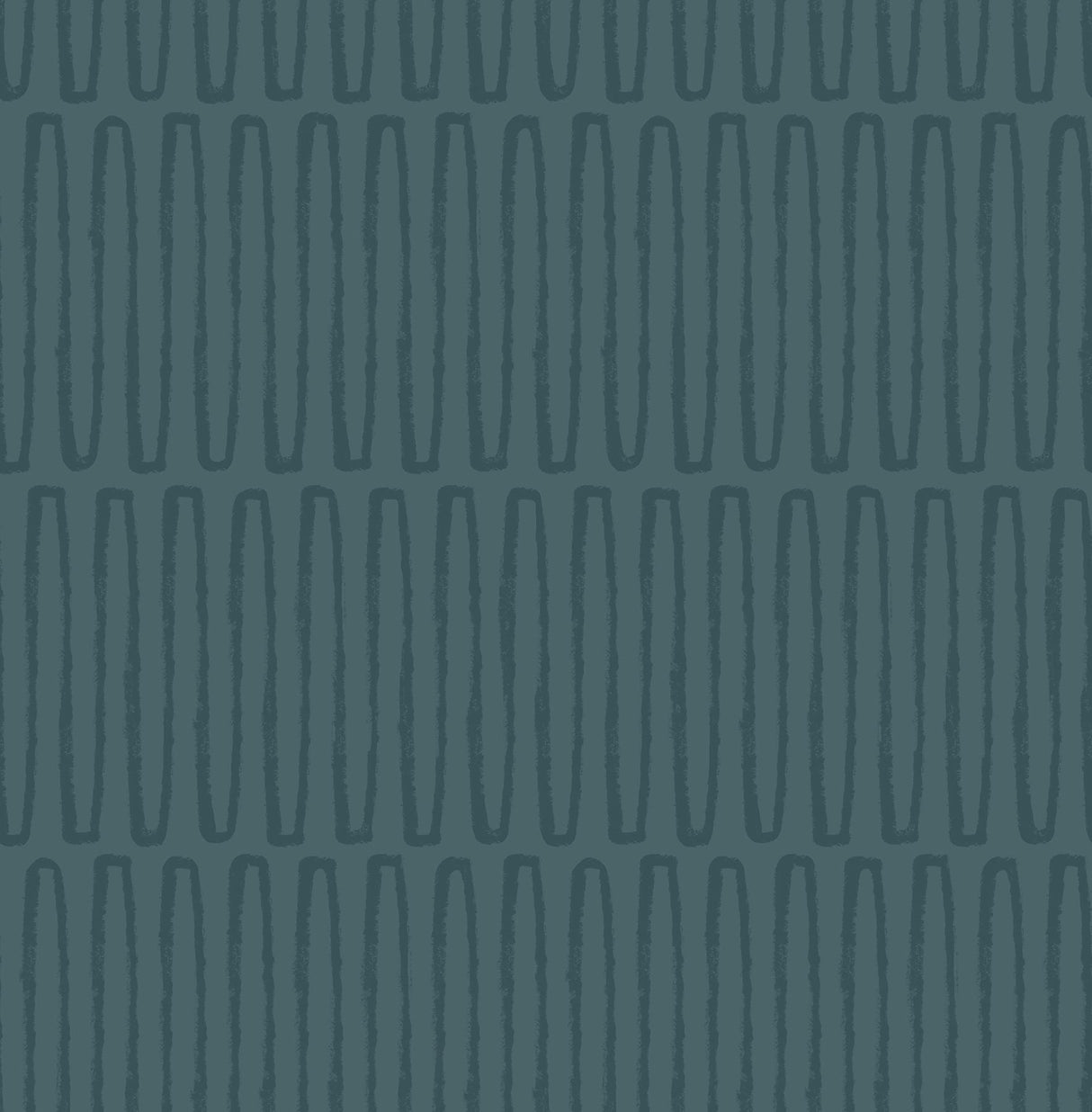 A-Street Prints Lars Retro Wave Teal Wallpaper