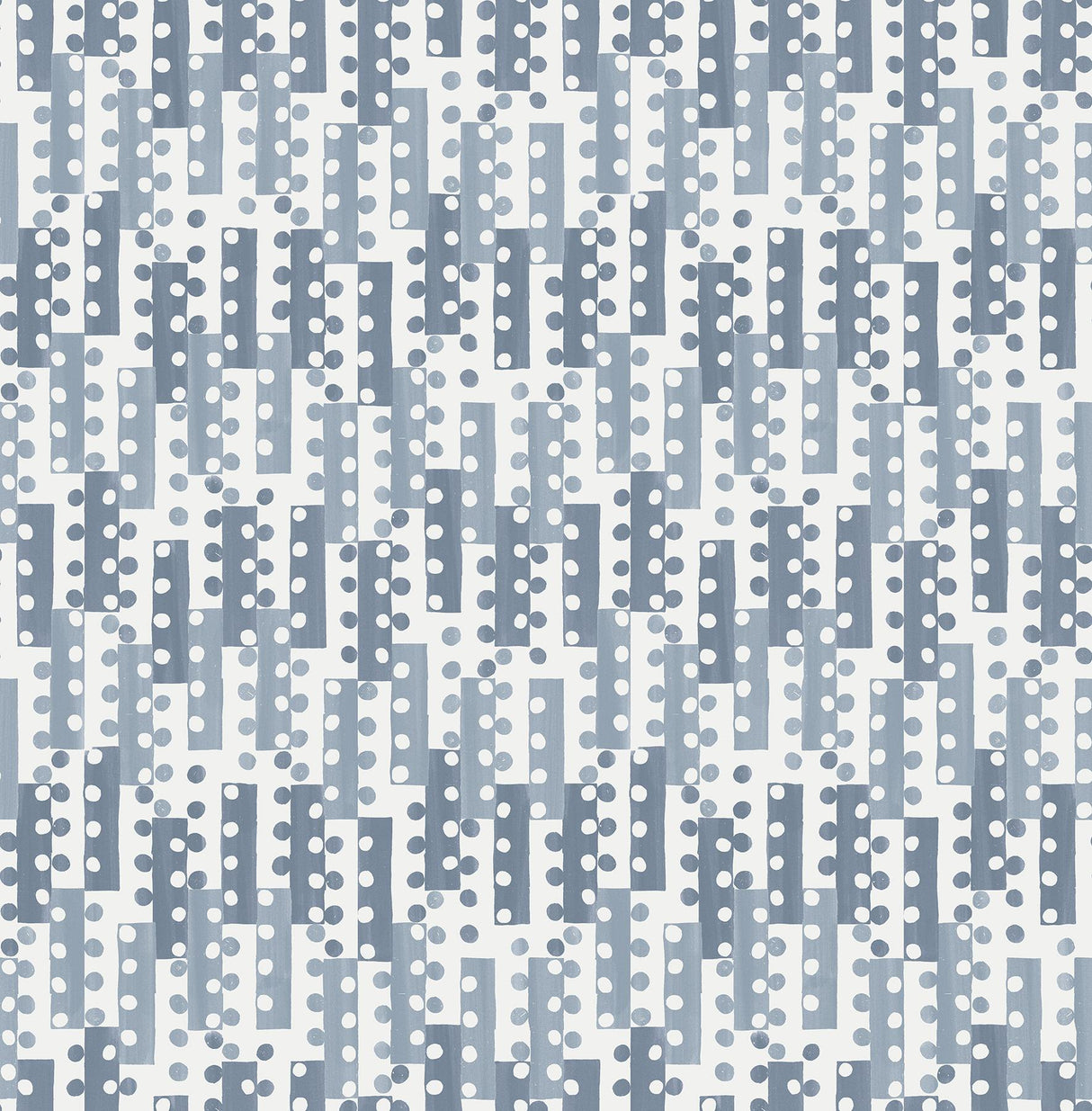 A-Street Prints Erik Building Blocks Blue Wallpaper