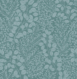 A-Street Prints Elin Berry Botanical Sky Blue Wallpaper