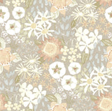 A-Street Prints Karina Pastel Wildflower Garden Wallpaper
