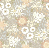 A-Street Prints Karina Wildflower Garden Pastel Wallpaper