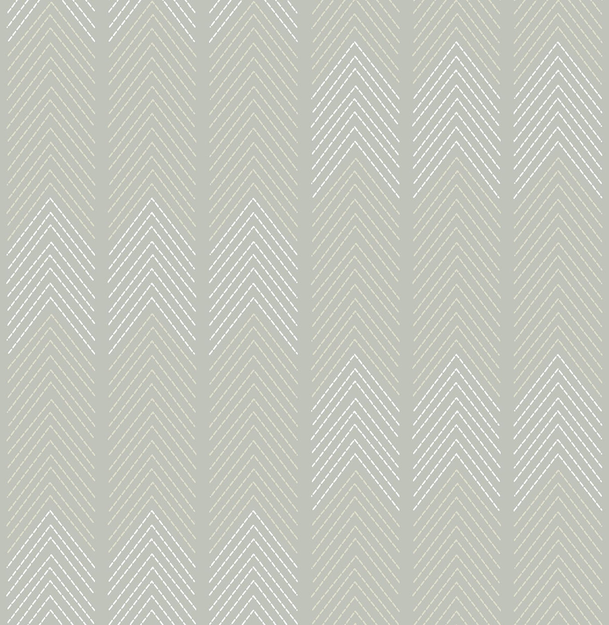 A-Street Prints Nyle Light Grey Chevron Stripes Wallpaper