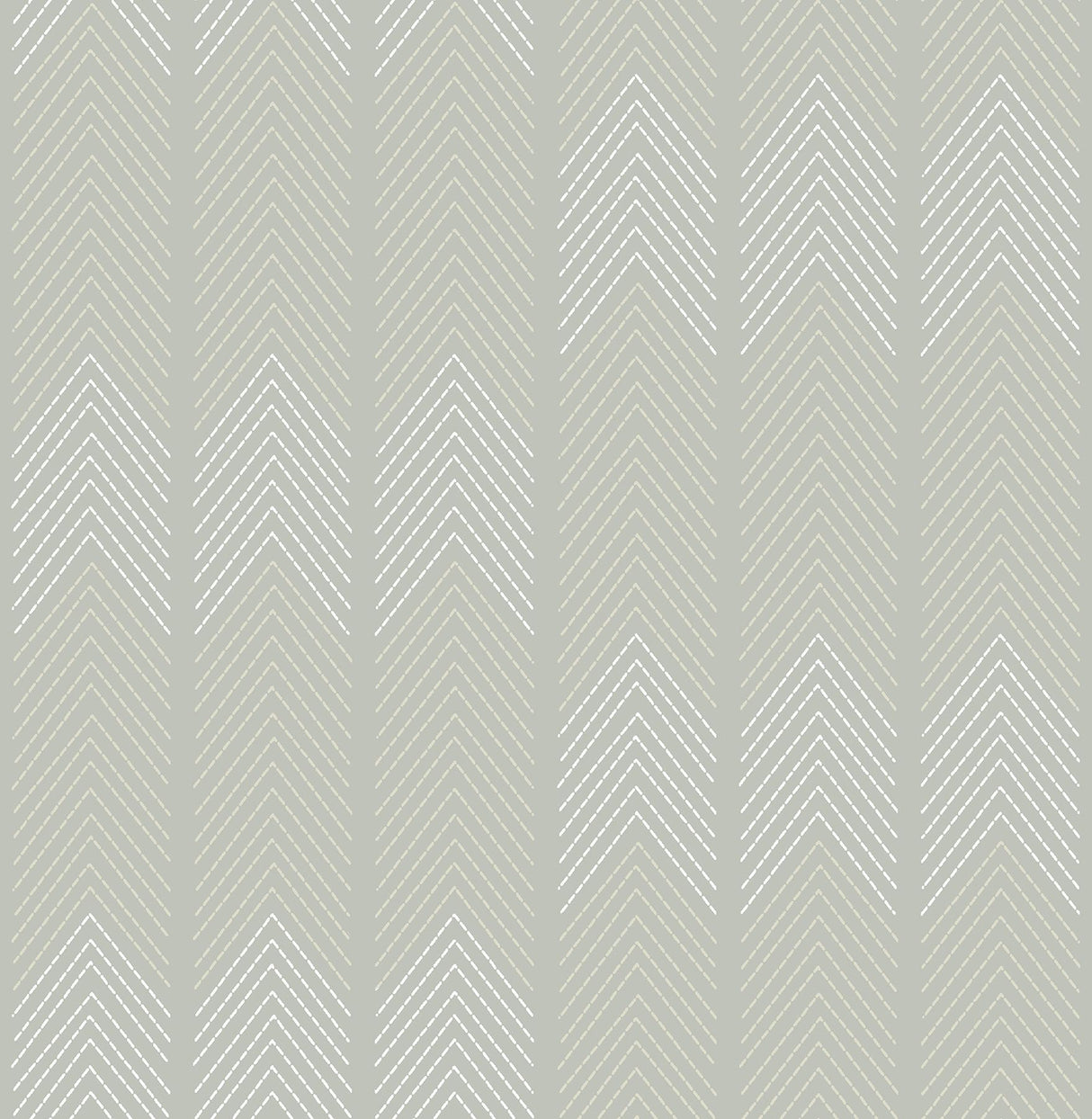 A-Street Prints Nyle Chevron Stripes Light Grey Wallpaper