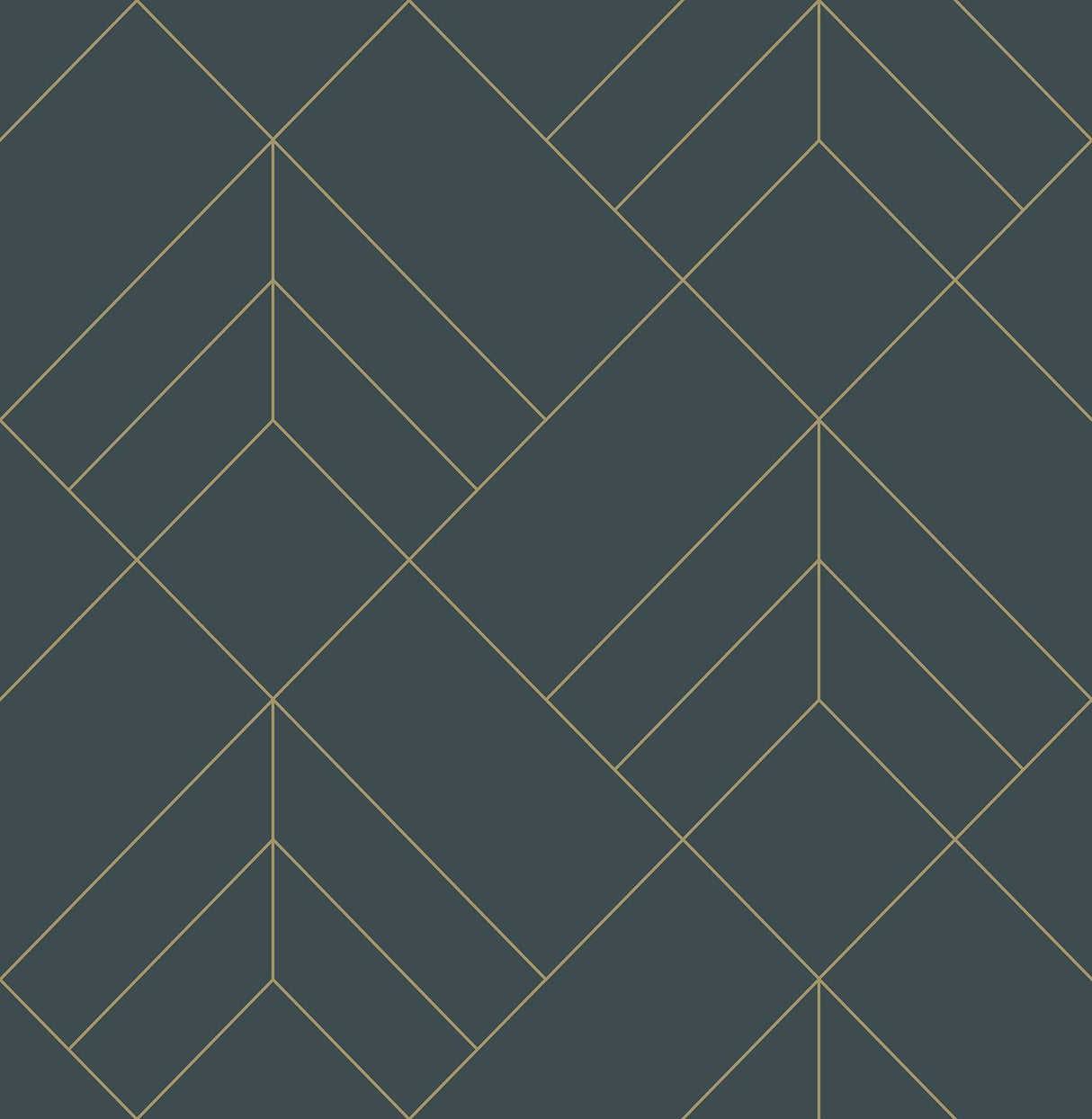 A-Street Prints Sander Slate Geometric Wallpaper