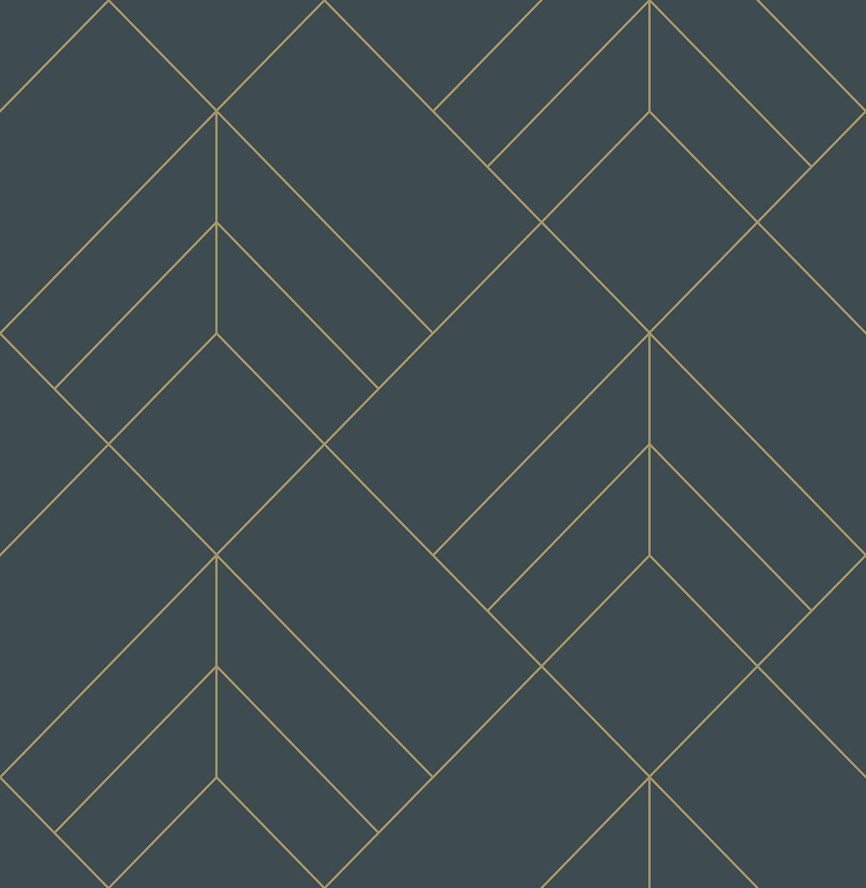 A-Street Prints Sander Geometric Slate Wallpaper