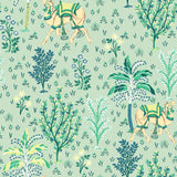 Brewster Home Fashions Camel's Courtyard Peel & Stick Avocado Wallpaper
