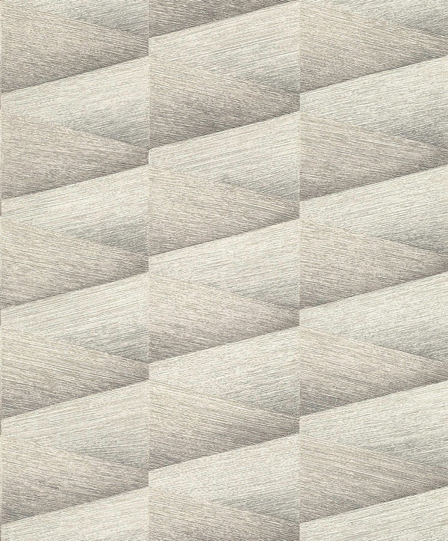 Brewster Home Fashions Shae Sterling Geo Wallpaper