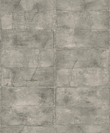 Brewster Home Fashions Clay Grey Stone Wallpaper