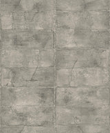 Brewster Home Fashions Clay Stone Grey Wallpaper