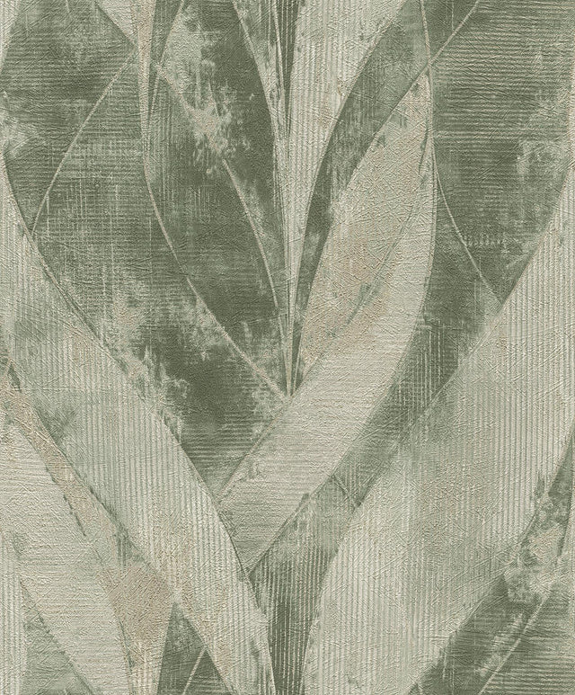 Brewster Home Fashions Blake Moss Leaf Wallpaper