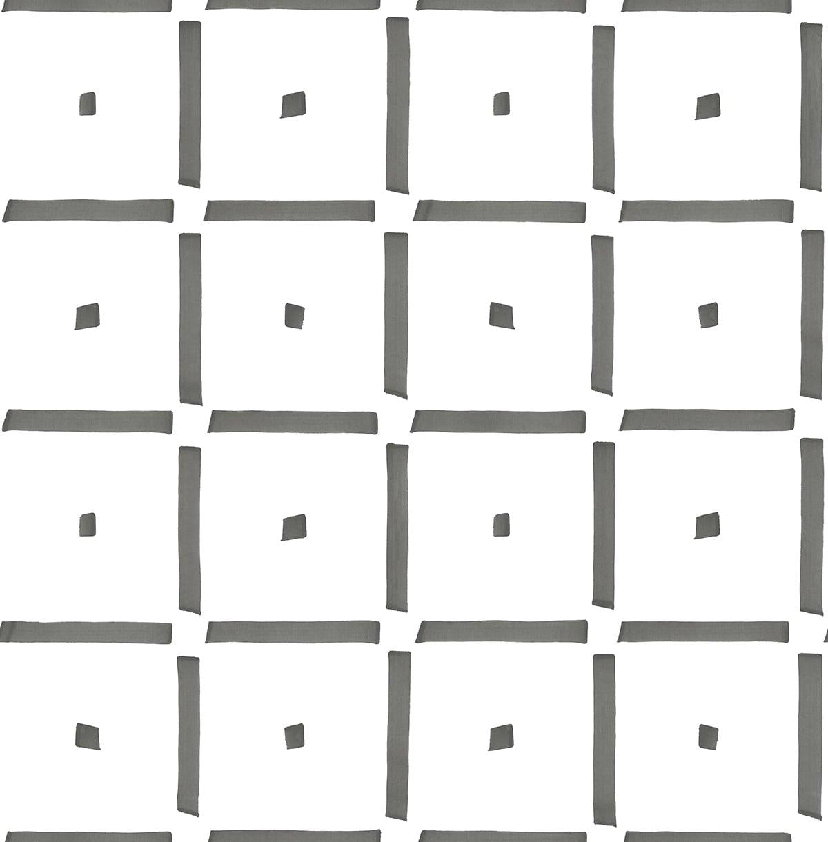 Seabrook Check and Spot Argos Grey Wallpaper