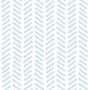 Seabrook Mod Chevron Sky Blue Wallpaper