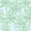 Seabrook Palm Beach Baby Blue & Seafoam Wallpaper