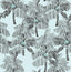 Seabrook Palm Beach Sky Blue & Black Wallpaper