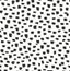 Seabrook Speckled Dot Black & White Wallpaper