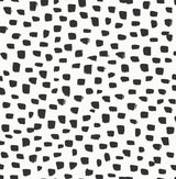 Seabrook Speckled Dot Black Wallpaper