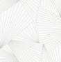 Seabrook Ray Geo White & Harbor Gray Wallpaper