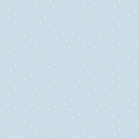 Seabrook Polka Dots Blue Wallpaper