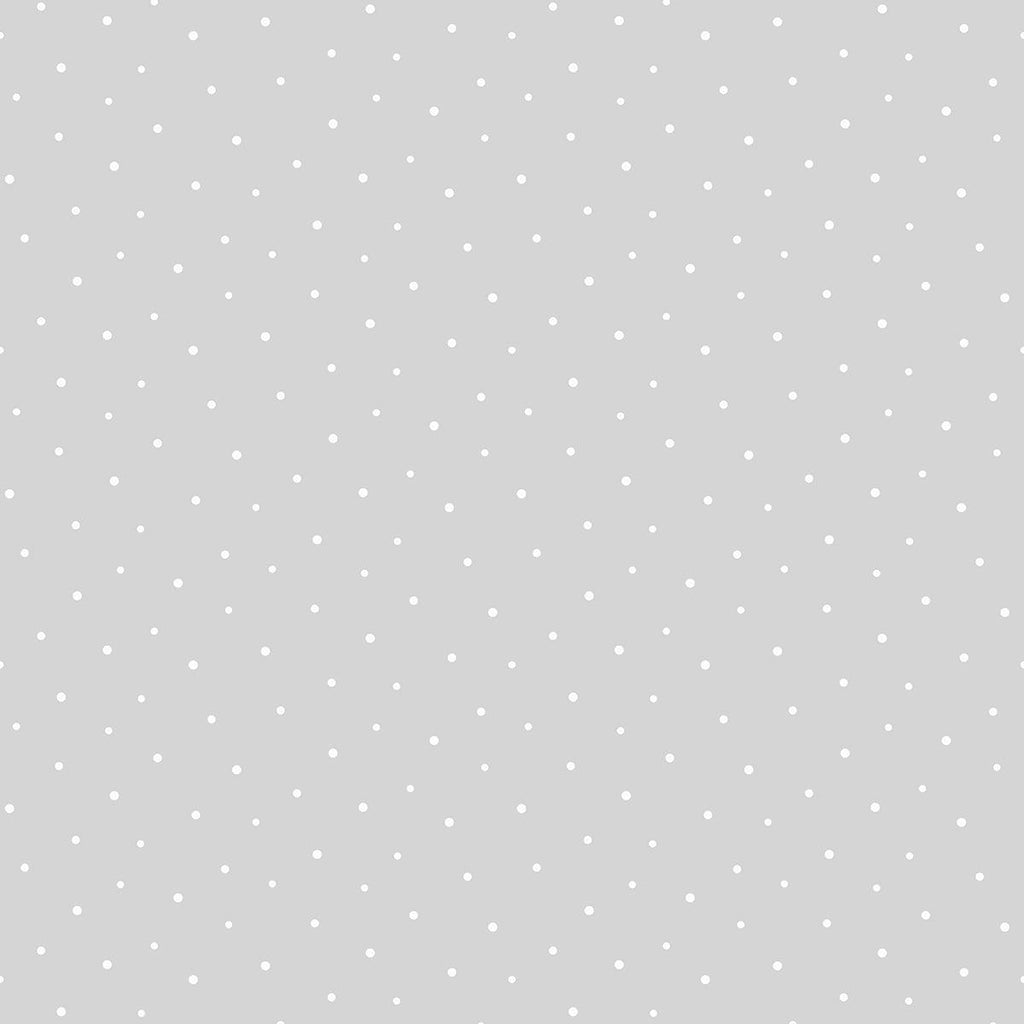 Seabrook Polka Dots Grey Wallpaper