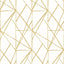 Seabrook Quartz Geo Metallic Gold Wallpaper