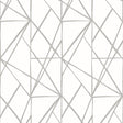 Seabrook Quartz Geo Harbor Grey Wallpaper
