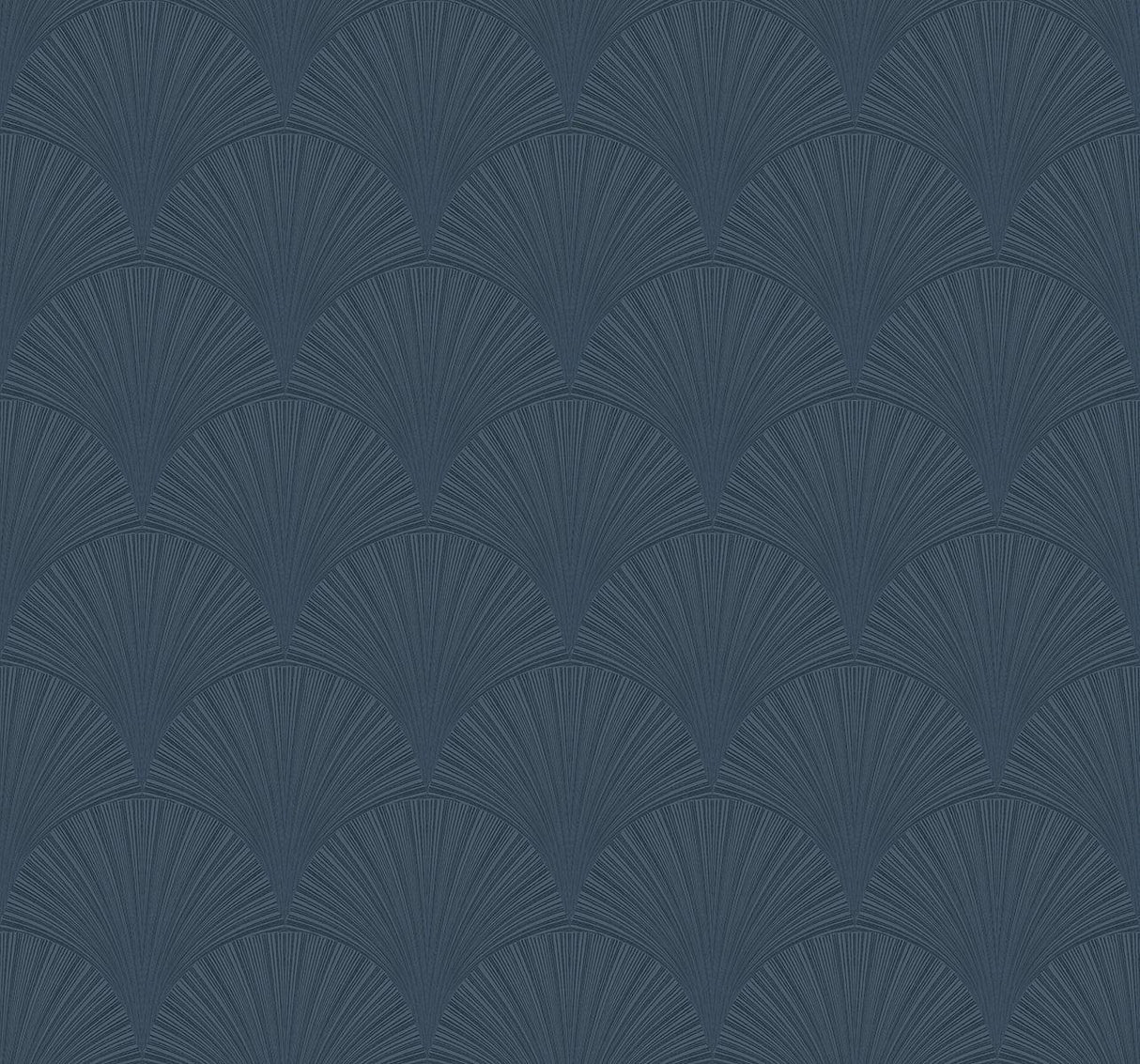 Seabrook Arches Denim Blue Wallpaper