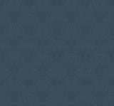 Seabrook Arches Blue Wallpaper