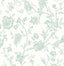 Seabrook Jasmine Chinoiserie Seaglass Wallpaper