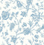 Seabrook Jasmine Chinoiserie Carolina Blue Wallpaper