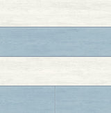 Seabrook Two Toned Shiplap Carolina Blue Wallpaper