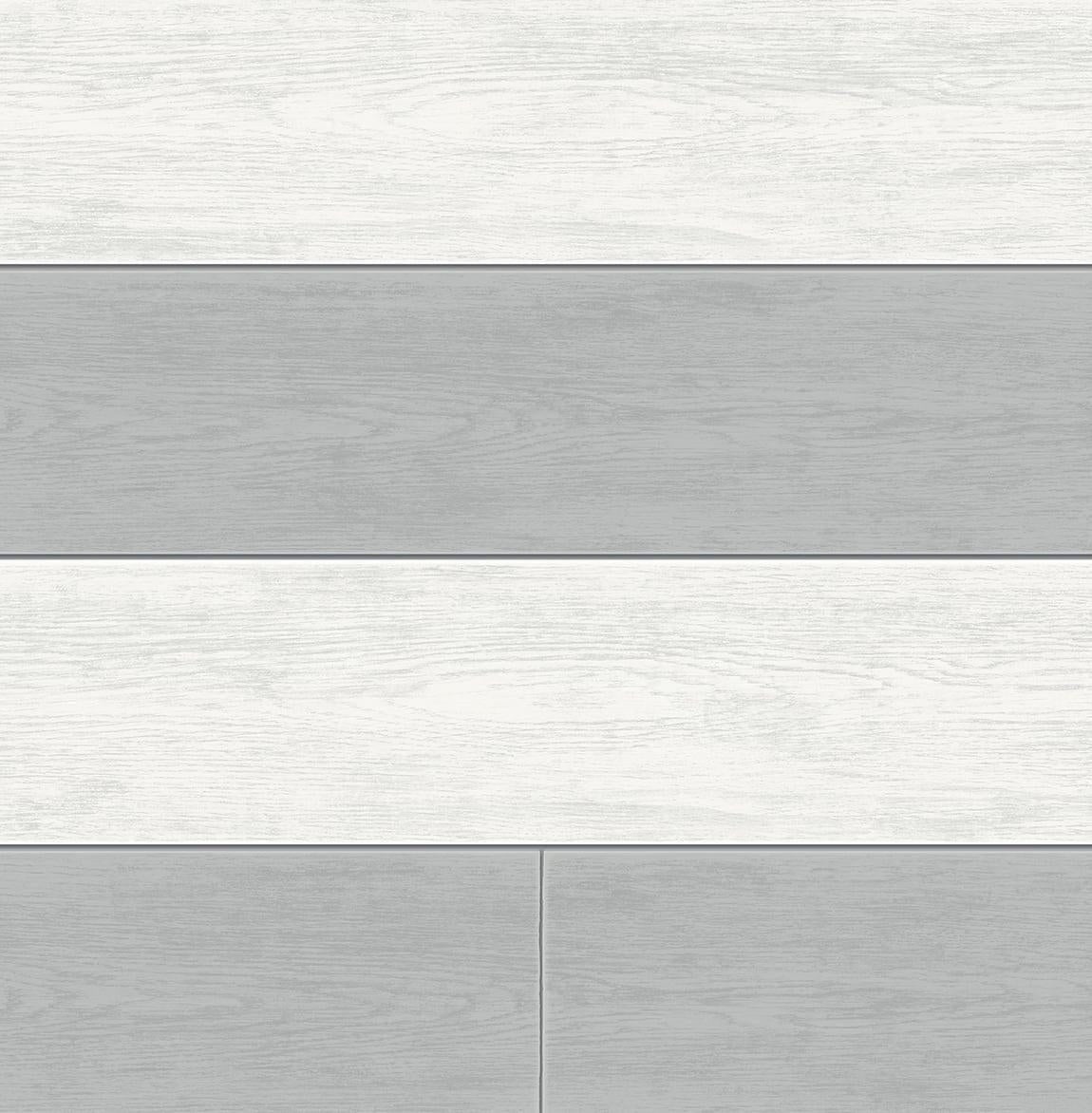 Seabrook Two Toned Shiplap Argos Grey Wallpaper