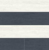 Seabrook Two Toned Shiplap Navy Blue Wallpaper