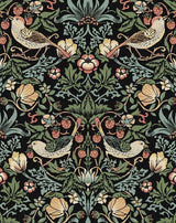 Seabrook Aves Garden Ebony Wallpaper